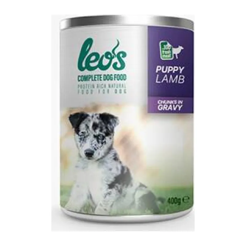 Kuzu Parça Etli Soslu Yavru Köpek Konservesi 12 Adet 400 Gr