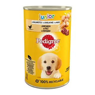 Junior Tavuklu Soslu Yavru Köpek Konservesi 400 Gr