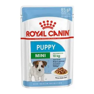 Mini Puppy Pouch Yavru Köpek Konservesi 12 Adet 85 Gr