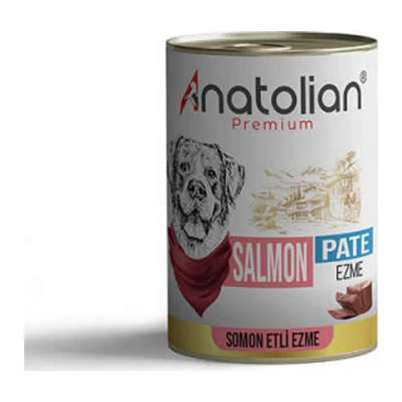 Premium Somonlu Ezme Yetişkin Köpek Konservesi 400 Gr