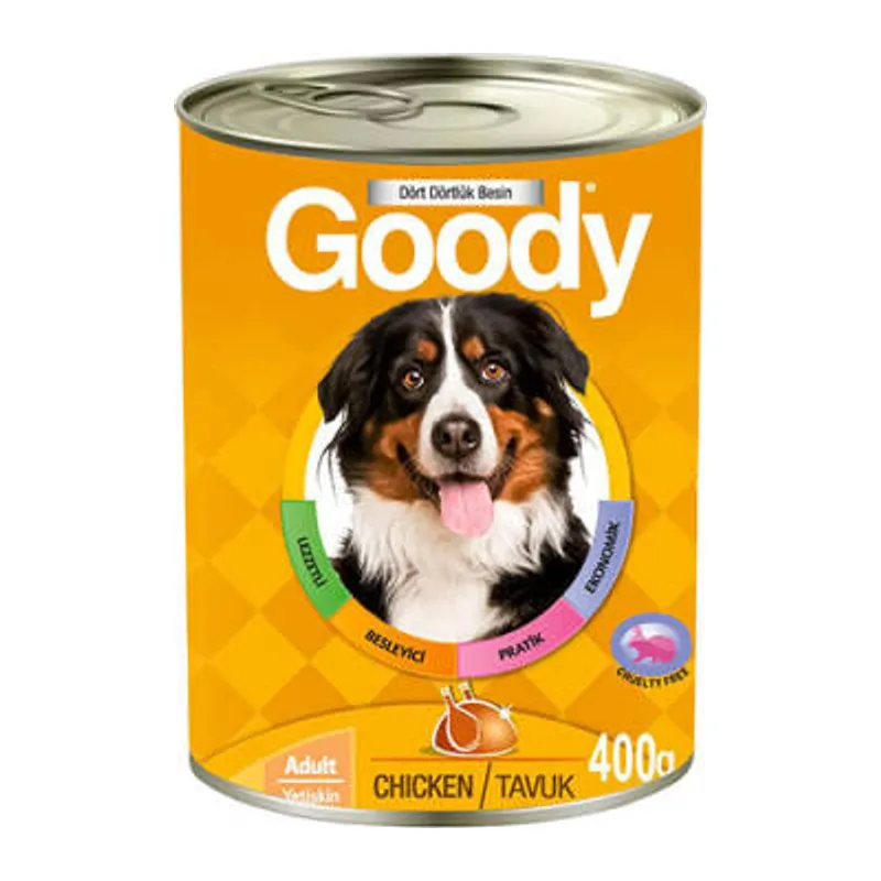 Tavuklu Yetişkin Köpek Konservesi 6 Adet 400 Gr