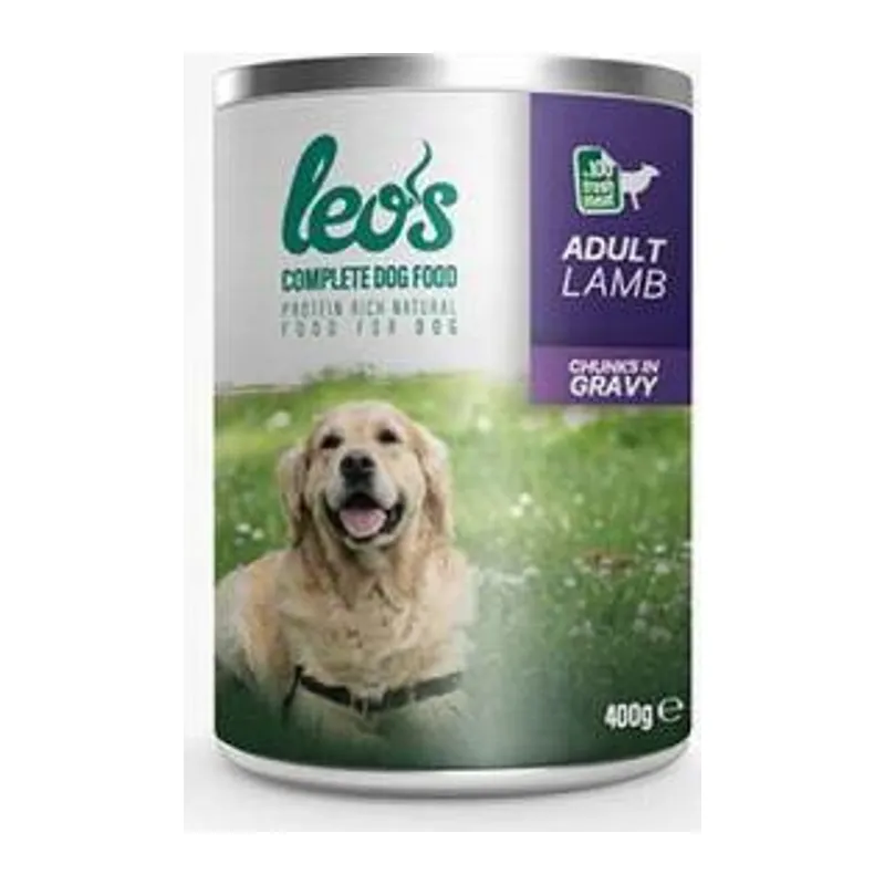 Kuzu Parça Etli Soslu Yetişkin Köpek Konservesi 24 Adet 400 Gr