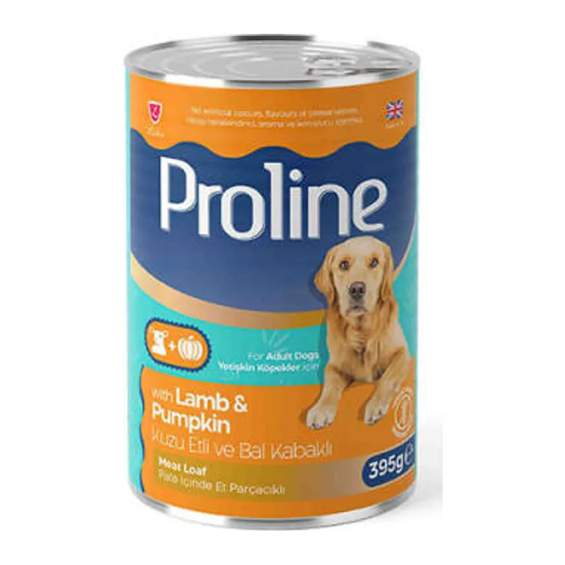 Parça Kuzu Etli ve Bal Kabaklı Pate Yetişkin Köpek Konservesi 395 Gr