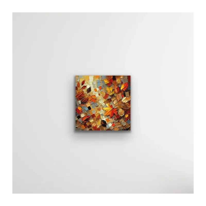 Sonbahar Mevsimi Kanvas Tablo 60x60cm