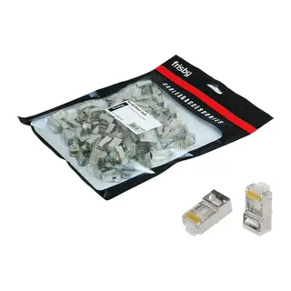 FNW-RJ4522N RJ45 FTP CAT6 KONNEKTOR METAL 100LÜ PAKET