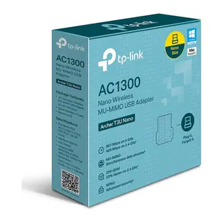 ARCHER T3U NANO AC1300 KABLOSUZ USB ADAPTÖR