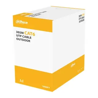 PFM922-6UN- CAT6 305 METRE 23AWG CCA PE OUTDOOR SİYAH RENK KABLO