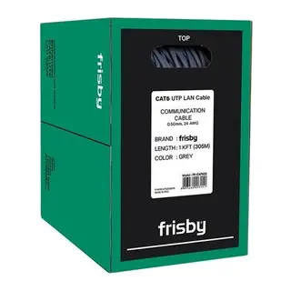 FNW-CAT622 305MT 0.50MM 24AWG CAT6 UTP KABLO GRİ