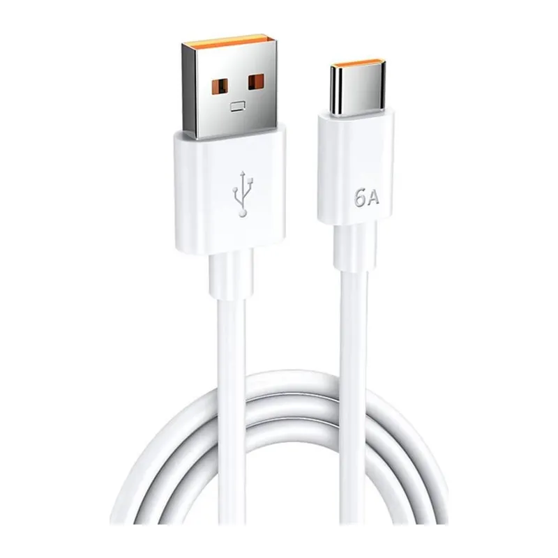 SENSEI 1.5 METRE USB TO TYPE-C 6A DATA VE ŞARJ KABLOSU (SNSDC-1.5M) (MFI UYUMLU DEGILDIR)