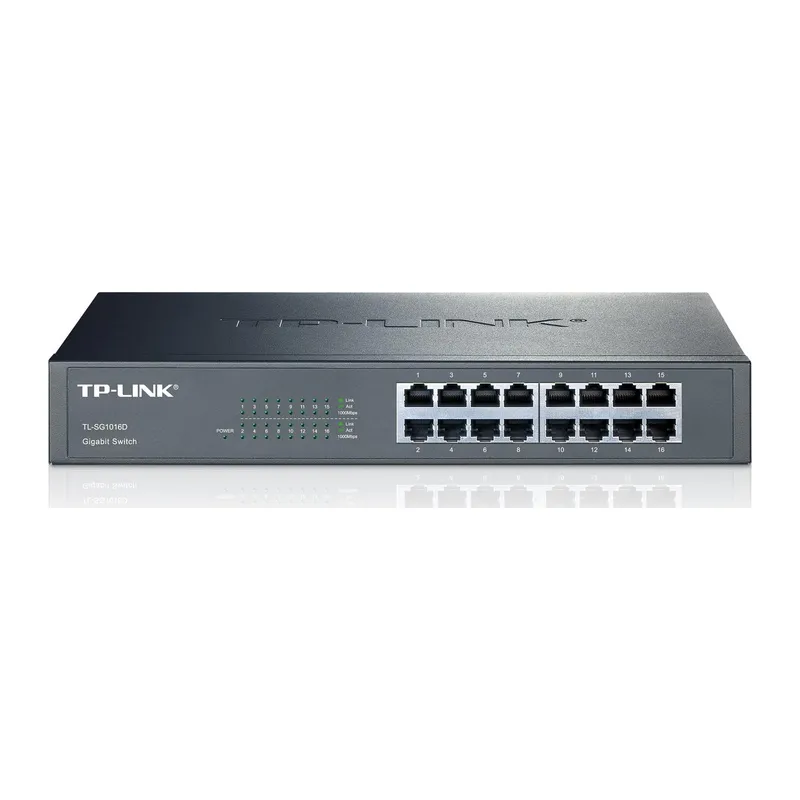 TL-SG1016D 16 PORT GIGABIT DESKTOP RACKMOUNT SWITCH