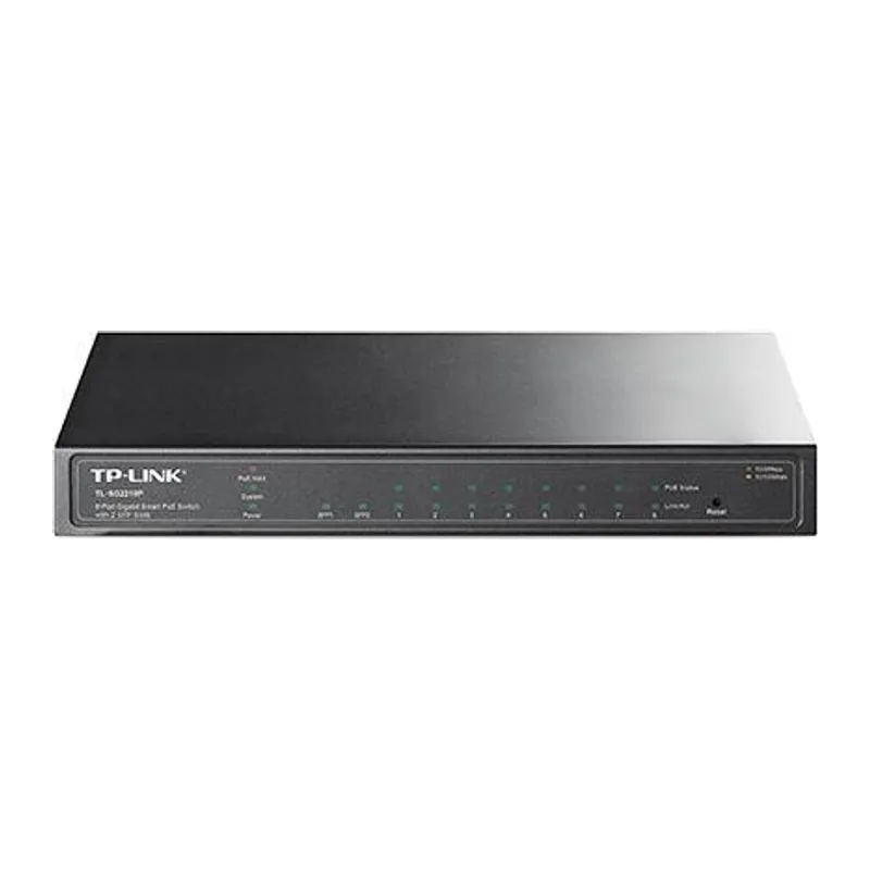 OMADA TL-SG2210P 8 PORT GIGABIT + 2X1GB SFP UPLINK JETSTREAM YÖNETİLEBİLİR 61W POE SWITCH