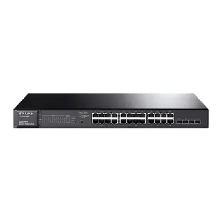 TP-LINK OMADA TL-SG2428P 24 PORT GIGABIT+ 4XGIGABIT SFP UPLINK 250W POE YÖNETİLEBİLİR RACKMOUNT SWITCH