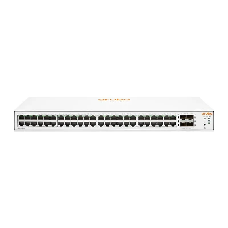 HPE ARUBA ION JL814A 1830 48 PORT GIGABIT + 4X1GB SFP UPLINK YÖNETİLEBİLİR RACKMOUNT SWITCH