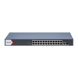HIKVISION DS-3E1526P-EI/M 24 PORT GIGABIT + 1XRJ45/SFP UPLINK 225W 300 METRE POE MESAFE YÖNETİLEBİLİR RACKMOUNT SWITCH