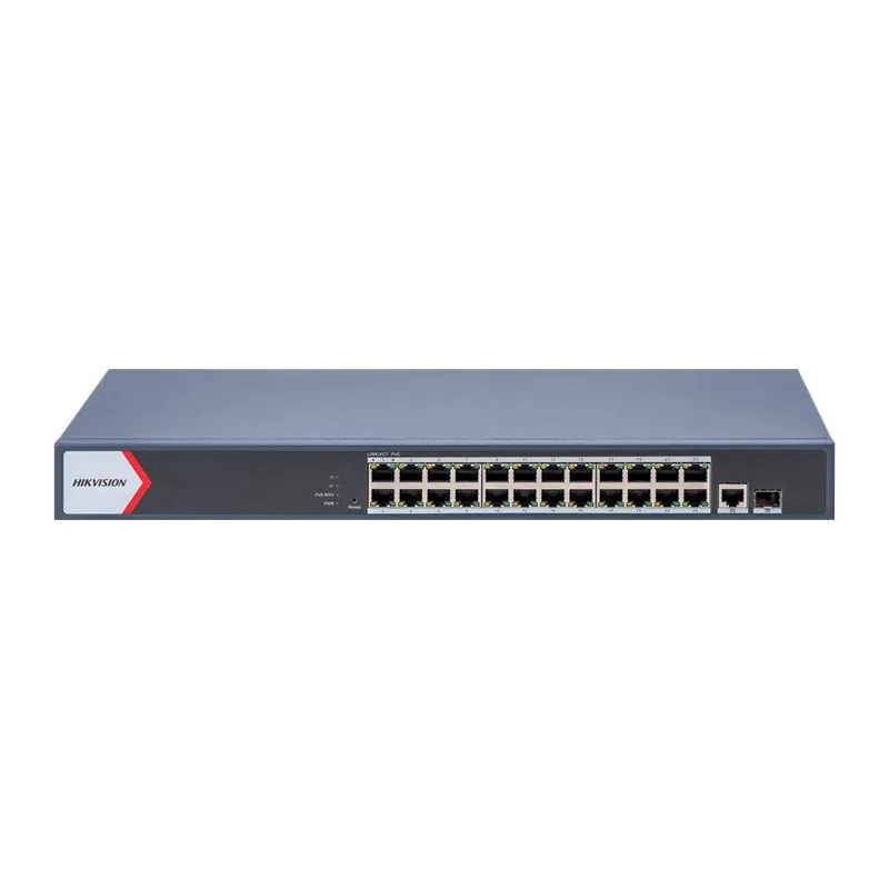 HIKVISION DS-3E1526P-EI/M 24 PORT GIGABIT + 1XRJ45/SFP UPLINK 225W 300 METRE POE MESAFE YÖNETİLEBİLİR RACKMOUNT SWITCH