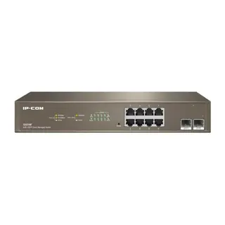 IP-COM G3310F 8 PORT GIGABIT + 2X1GB SFP UPLINK CLOUD YÖNETİLEBİLİR RACKMOUNT SWITCH