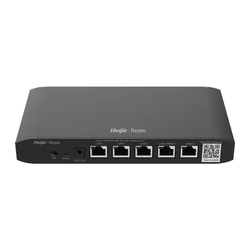 RUIJIE REYEE RG-EG105G-V3 5 PORT GIGABIT 600MBPS CLOUD YÖNETİLEBİLİR ROUTER