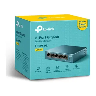 LS105G 5 PORT GIGABIT METAL KASA SWITCH