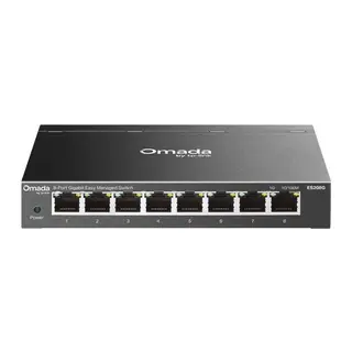 TP-LINK OMADA ES208G 8 PORT GIGABIT YONETİLEBİLİR METAL KASA SWITCH