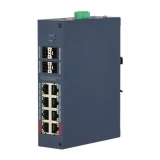 DAHUA CHS4412-8GT-125 8 PORT GIGABIT + 4XGIGABIT SFP UPLINK CLOUD YÖNETİLEBİLİR 125W POE ENDÜSTRİYEL SWITCH