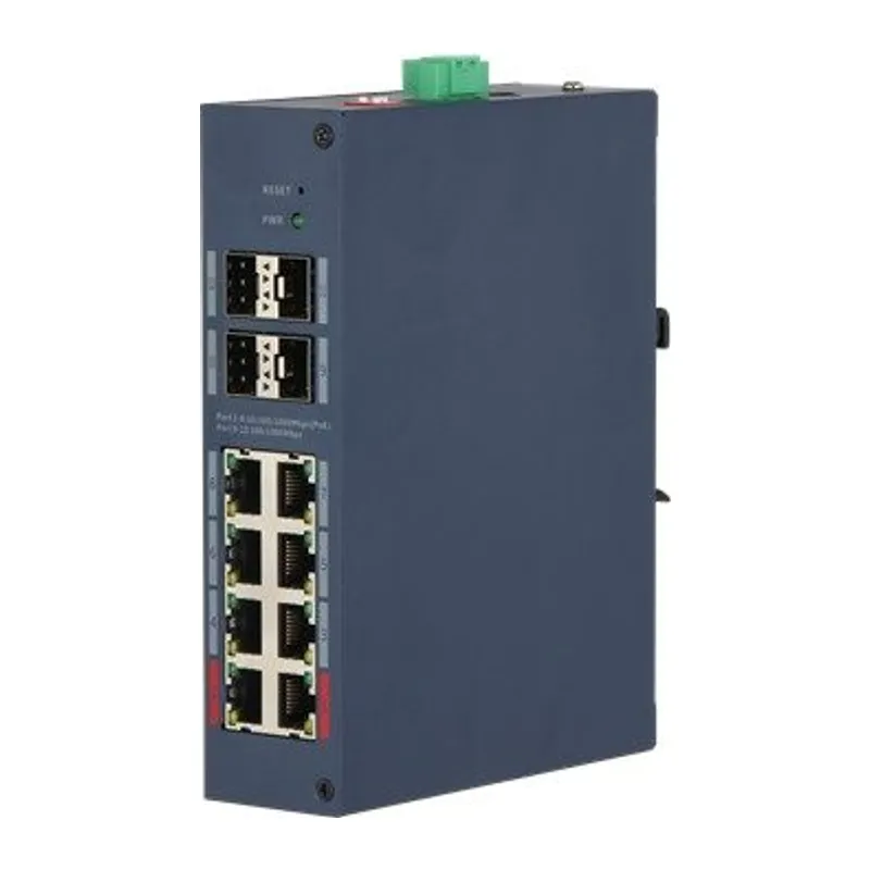 DAHUA CHS4412-8GT-125 8 PORT GIGABIT + 4XGIGABIT SFP UPLINK CLOUD YÖNETİLEBİLİR 125W POE ENDÜSTRİYEL SWITCH