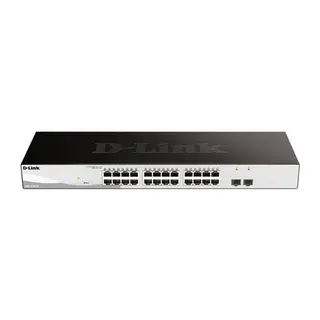 D-LINK DGS-F1210-26PS-E 24 PORT GIGABIT 2X1GB SFP LAYER2 YÖNETİLEBİLİR 250W POE SWITCH