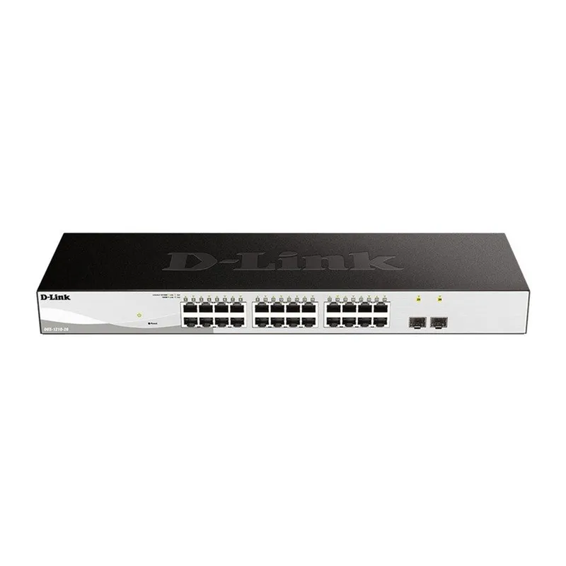 D-LINK DGS-F1210-26PS-E 24 PORT GIGABIT 2X1GB SFP LAYER2 YÖNETİLEBİLİR 250W POE SWITCH
