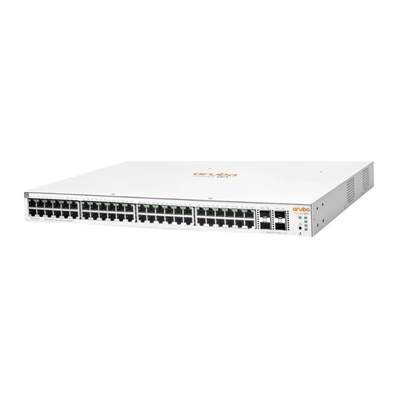 HPE ARUBA ION 1930 JL686B 48 PORT GIGABIT+4X10GB SFP YÖNETİLEBİLİR L2+ RACKMOUNT 370W POE SWITCH