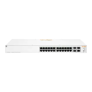 HPE ARUBA ION 1930 JL684B 24 PORT GIGABIT+4X10GB SFP YÖNETİLEBİLİR L2+ RACKMOUNT 370W POE SWITCH
