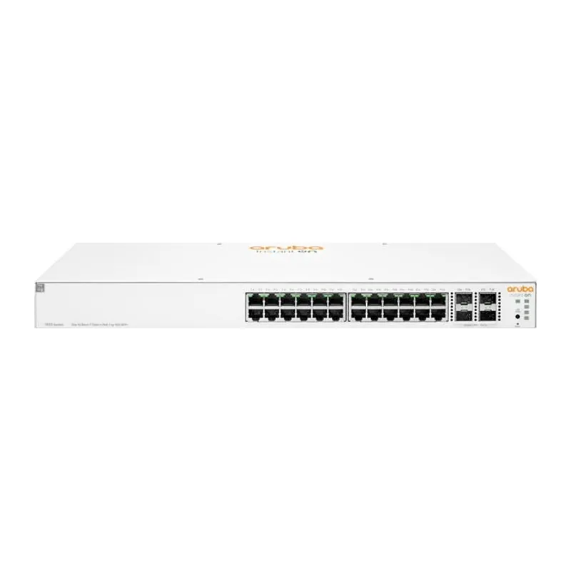 HPE ARUBA ION 1930 JL684B 24 PORT GIGABIT+4X10GB SFP YÖNETİLEBİLİR L2+ RACKMOUNT 370W POE SWITCH