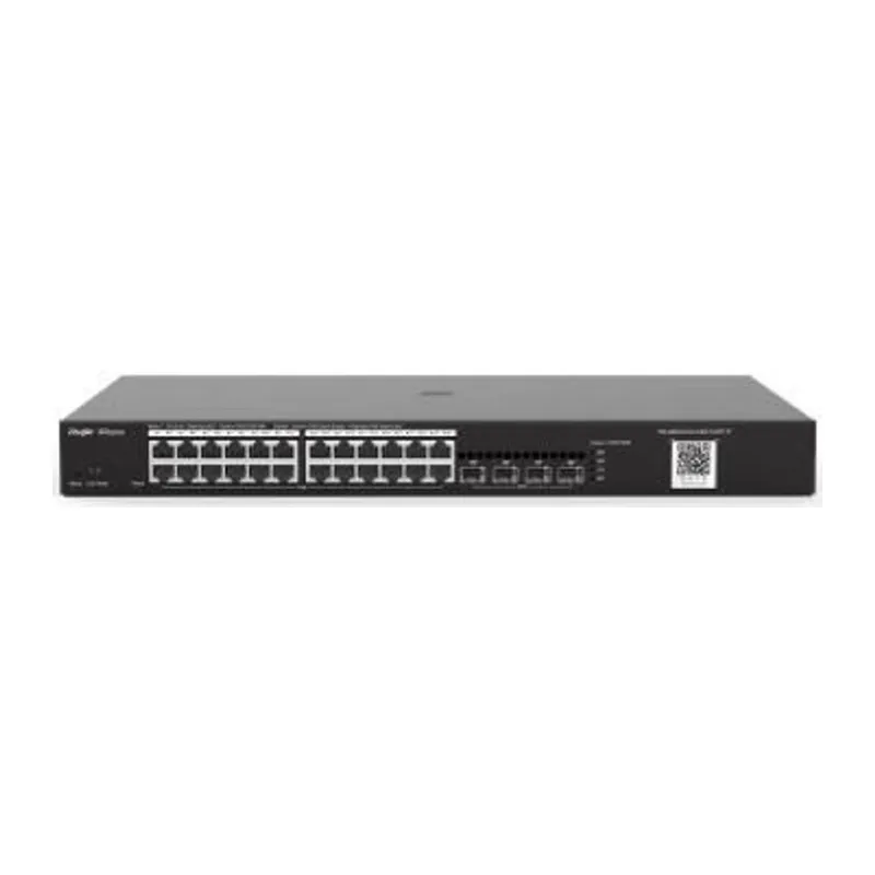 RUIJIE REYEE RG-NBS3200-24GT4XS-P-V2 24 PORT GIGABIT + 4X10GB SFP UPLINK L2 YÖNETİLEBİLİR 370W POE SWITCH