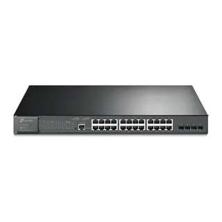 TP-LINK OMADA TL-SG3428MP 24 PORT GIGABIT+4X1GB SFP UPLINK L2+ 384W POE YÖNETİLEBİLİR RACKMOUNT SWITCH