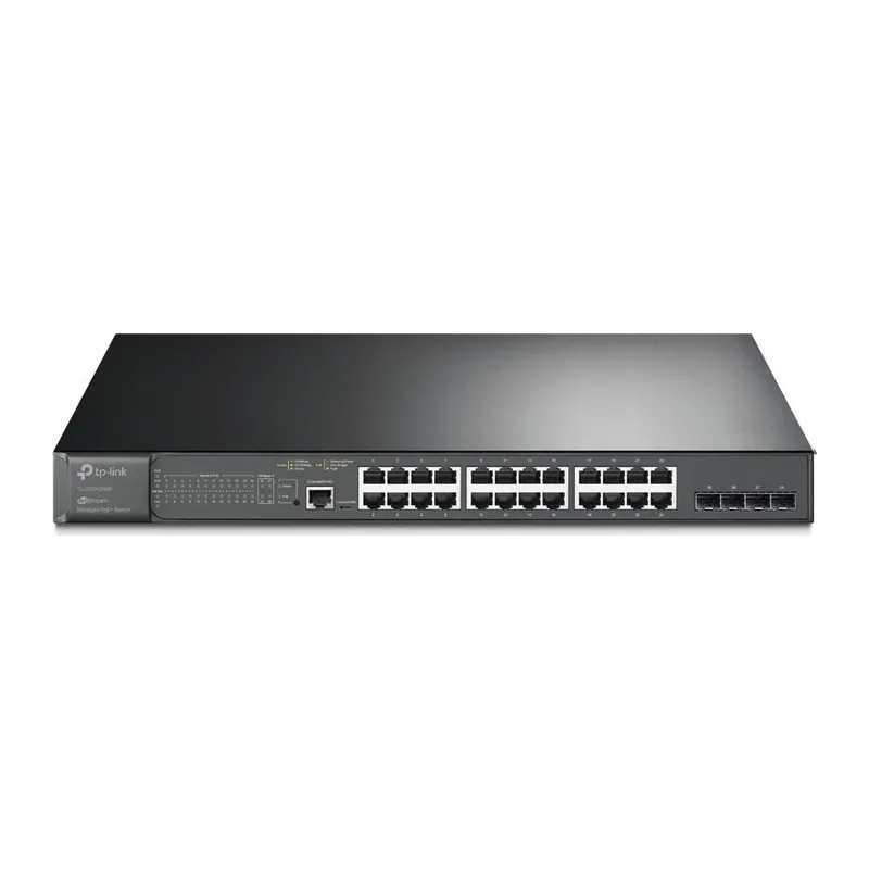 TP-LINK OMADA TL-SG3428MP 24 PORT GIGABIT+4X1GB SFP UPLINK L2+ 384W POE YÖNETİLEBİLİR RACKMOUNT SWITCH
