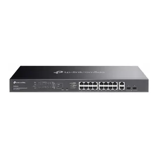 OMADA ES220GMP 16 PORT GIGABIT + 2XGB SFP+2XGB RJ45 UPLINK CLOUD L2 YÖNETİLEBİLİR 250W POE RACKMOUNT SWITCH
