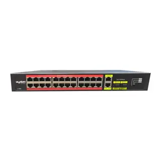 URANIUM POE-G2422SFP-300W 24 PORT GIGABIT+2XGB RJ45/2XSFP UPLINK RACKMOUNT POE SWITCH