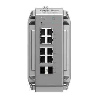RUIJIE REYEE RG-NIS3100-8GT2SFP-HP 8 PORT GIGABIT +2X1GB SFP ENDUSTRIYEL 240W POE SWITCH