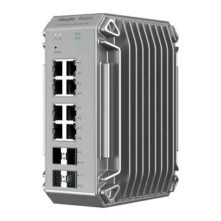 RUIJIE REYEE RG-NIS3100-8GT4SFP-HP 8 PORT GIGABIT +4X1GB SFP ENDUSTRIYEL 240W POE SWITCH