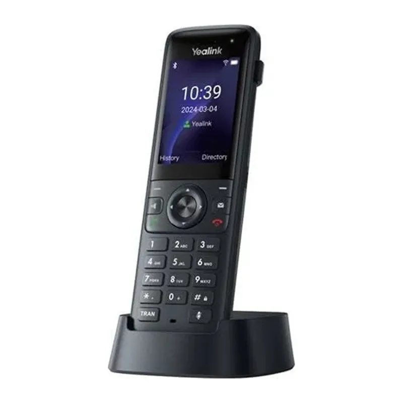 YEALINK AX83H 2.4 INC RENKLİ EKRAN HD SES GÖRÜLTÜ ENGELLEME WIFI 6 IP DECT TELEFON