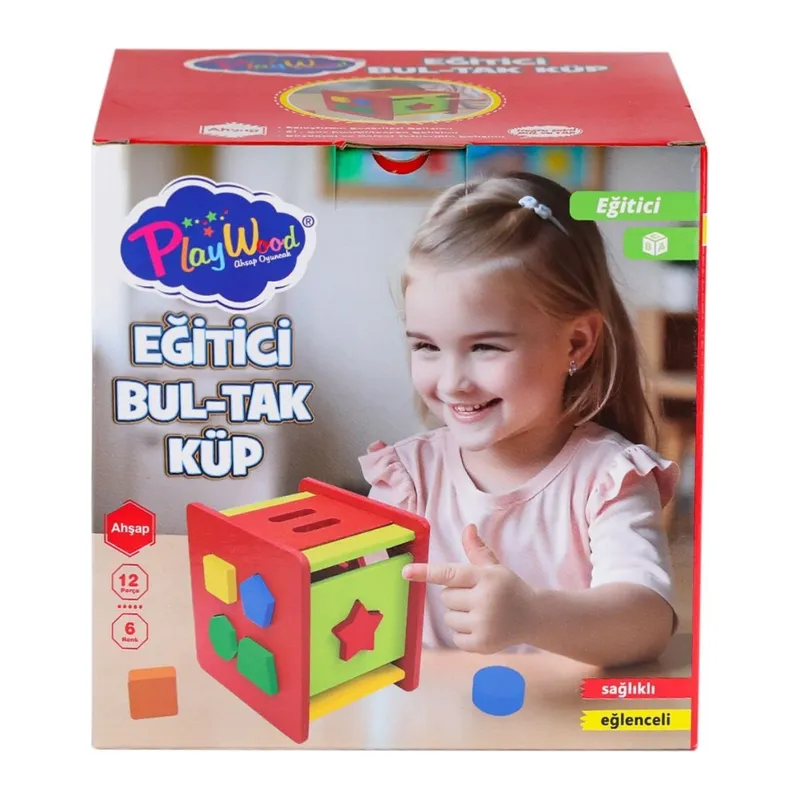 ONY-411 Ahşap Eğitici Bultak Küp