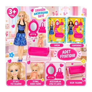 02411 Anlily Beşikli Bebek / +3 yaş adet fiyatıdır