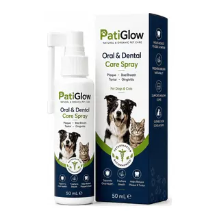 PatiGlow Kedi ve Köpek Ağız ve Diş Bakım Spreyi 50 ml