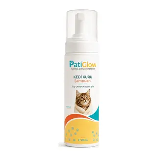 PatiGlow Kedi Kuru Şampuanı 200 ml