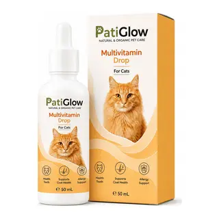 PatiGlow Kedi Multivitamin Damla 50 ml
