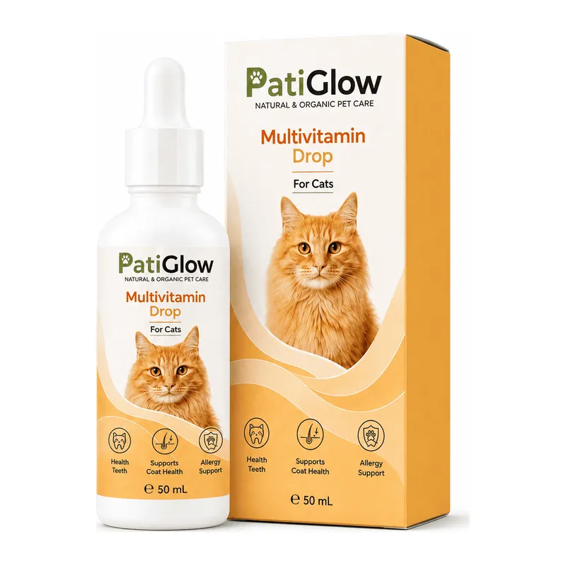 PatiGlow Kedi Multivitamin Damla 50 ml