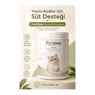 PatiGlow Yavru Kedi Süt Tozu 250 g