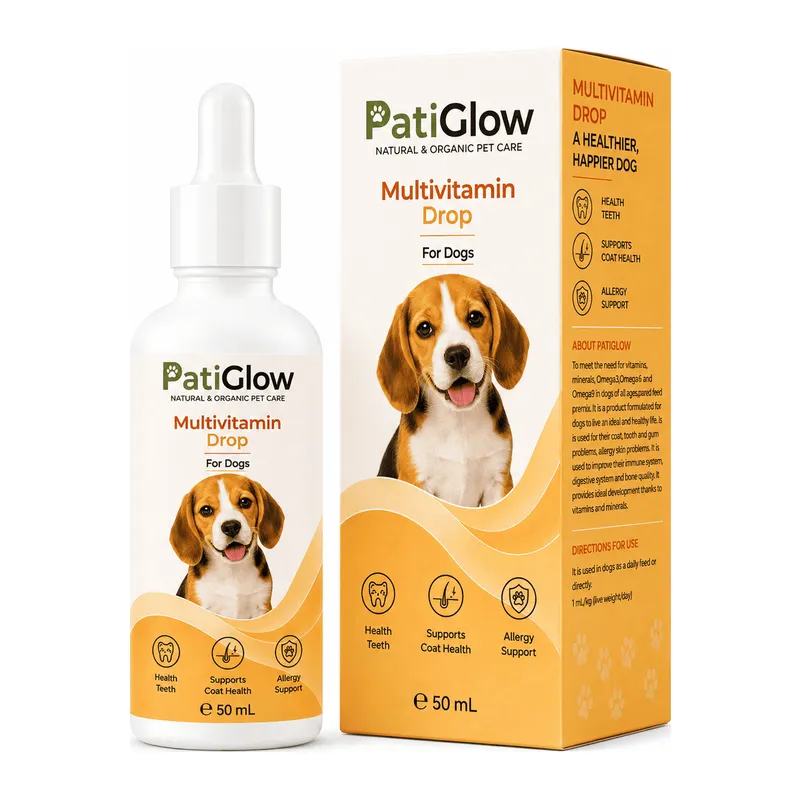 PatiGlow Köpek Multivitamin Damla 50 ml