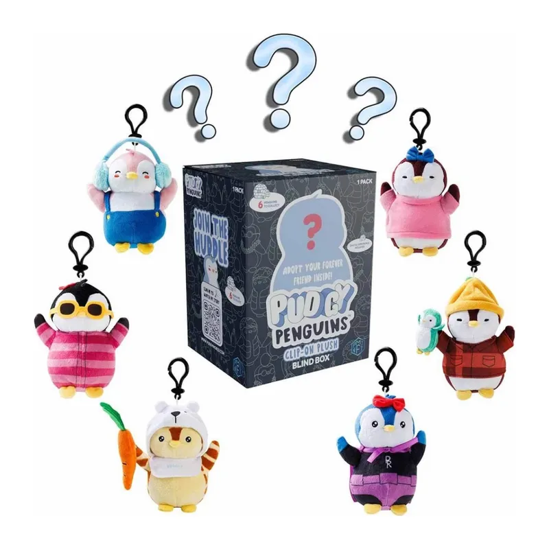 Penguins Anahtarlık Klipsi Sürpriz Paket