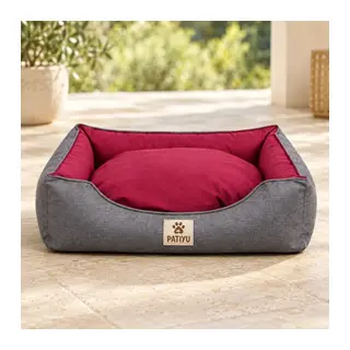 Aura Premium Yatak - Bordo / Medium