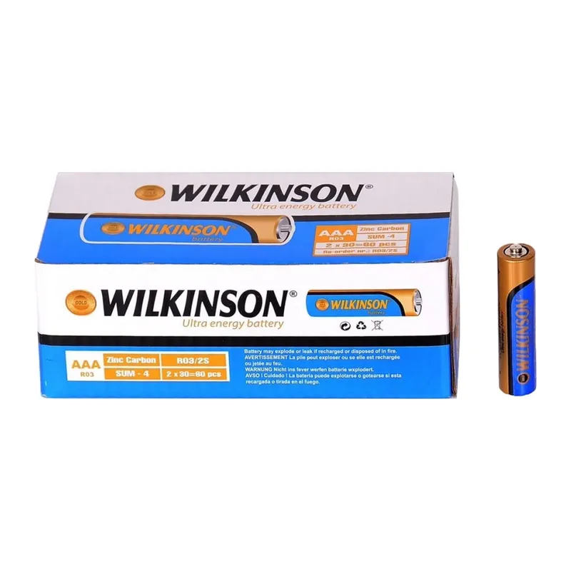 Gold Wilkinson İnce Pil R03