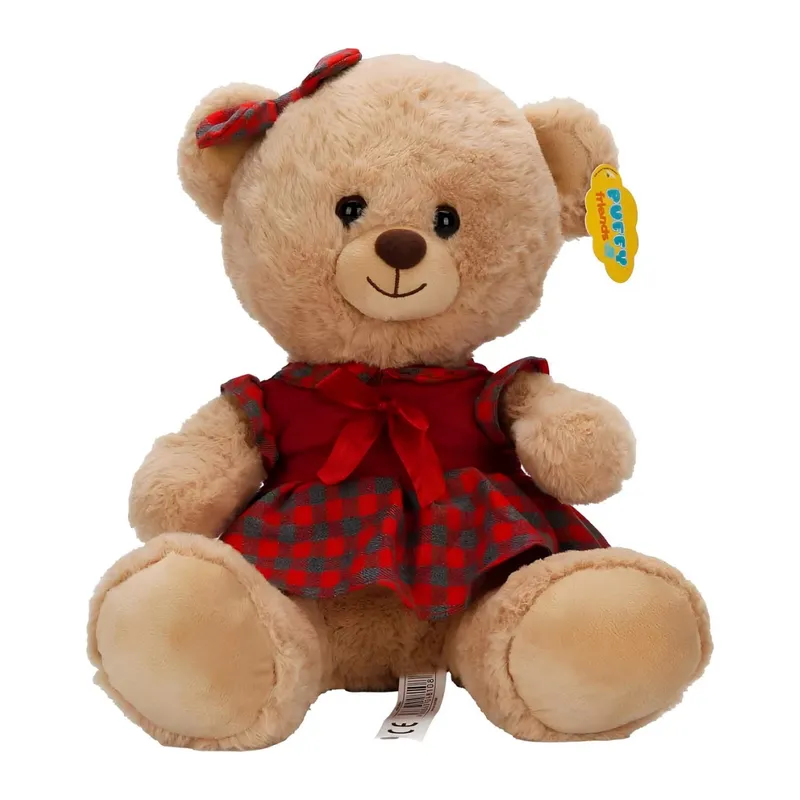 Kıyafetli Peluş Ayı 32 cm